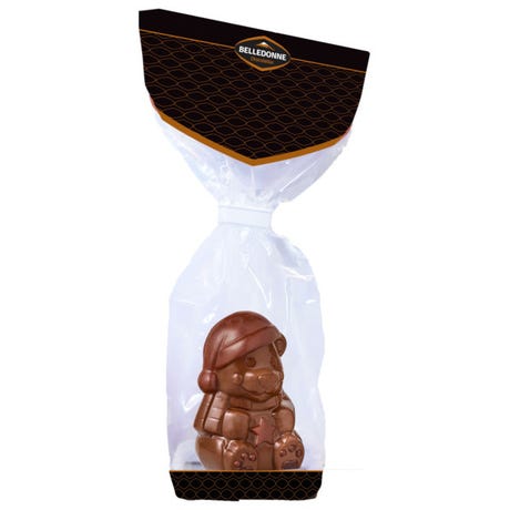 Belledonne Teddybeer melkchocolade bio 85g - 001503